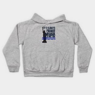 Climate Change Planet Kids Hoodie